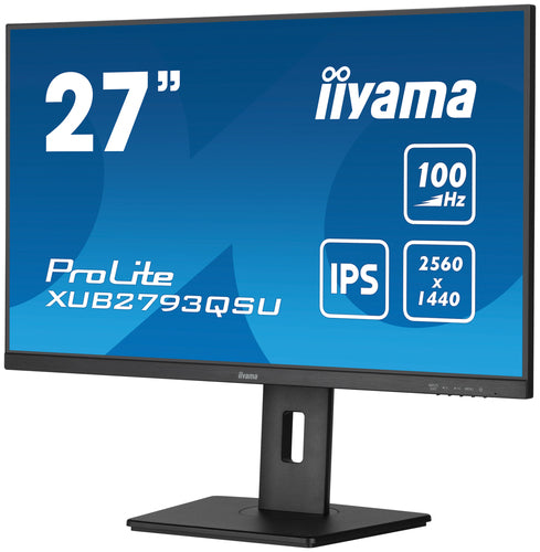 iiyama ProLite XUB2793QSU-B6 LED display 68.6 cm (27 iiyama ProLite XUB2793QSU-B6 LED display 68.6 cm (27